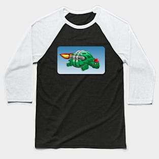 Rocket Turtle Baseball T-Shirt